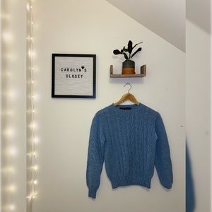 brand: Trousers // size: M // color: baby blue